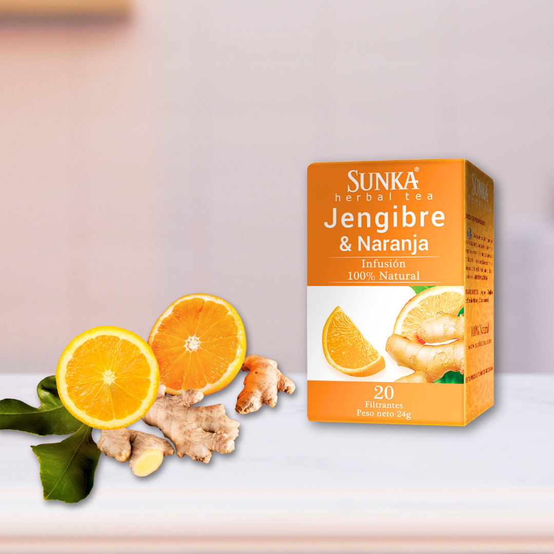 Té de Jengibre y Naranja - Sunka